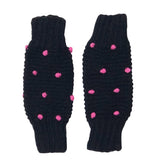 Hand Knit Pom Leg & Arm Warmers - Cabbages & Kings