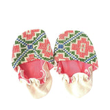Handmade Embroidered Baby Shoes - Cabbages & Kings