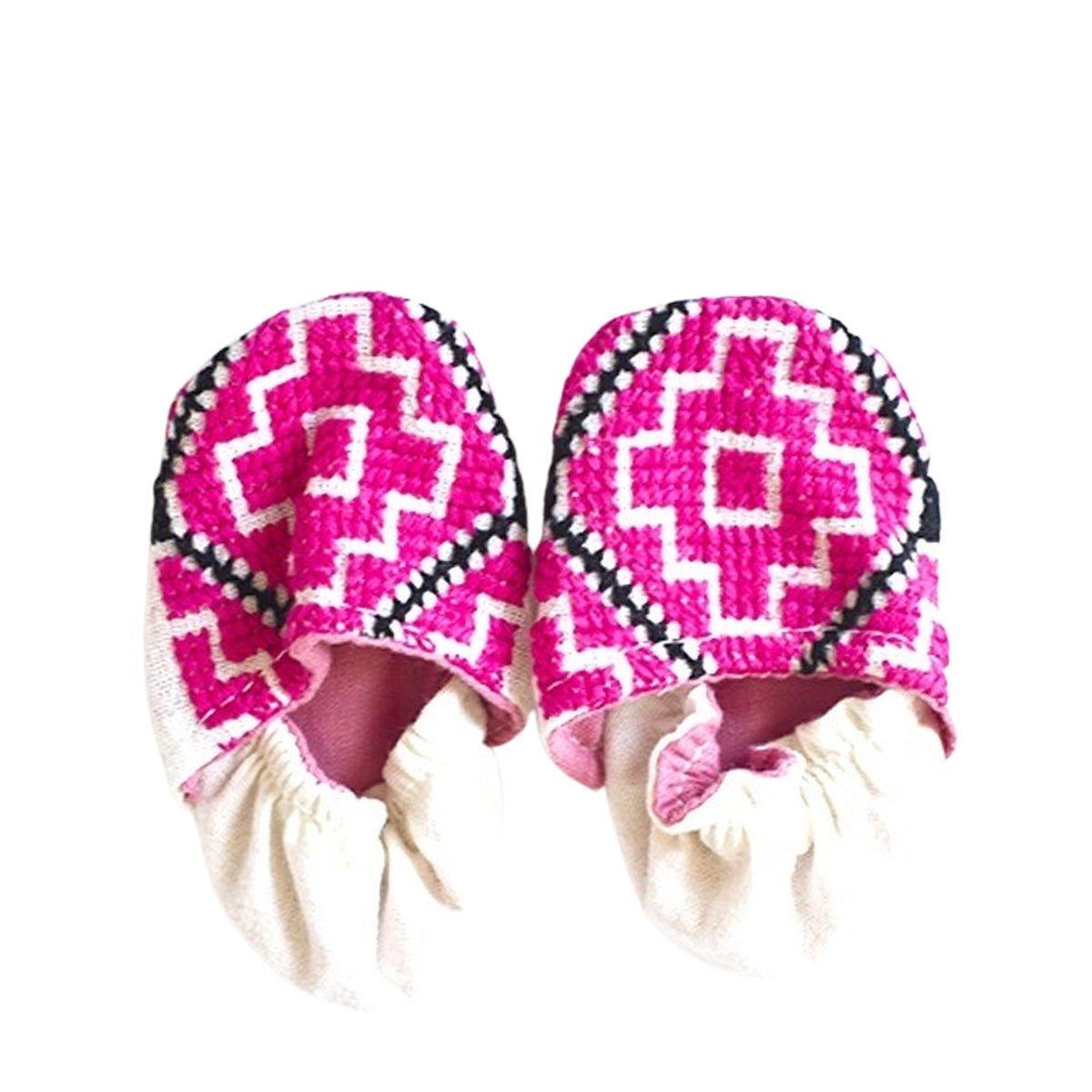 Handmade Embroidered Baby Shoes - Cabbages & Kings