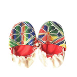 Handmade Embroidered Baby Shoes - Cabbages & Kings
