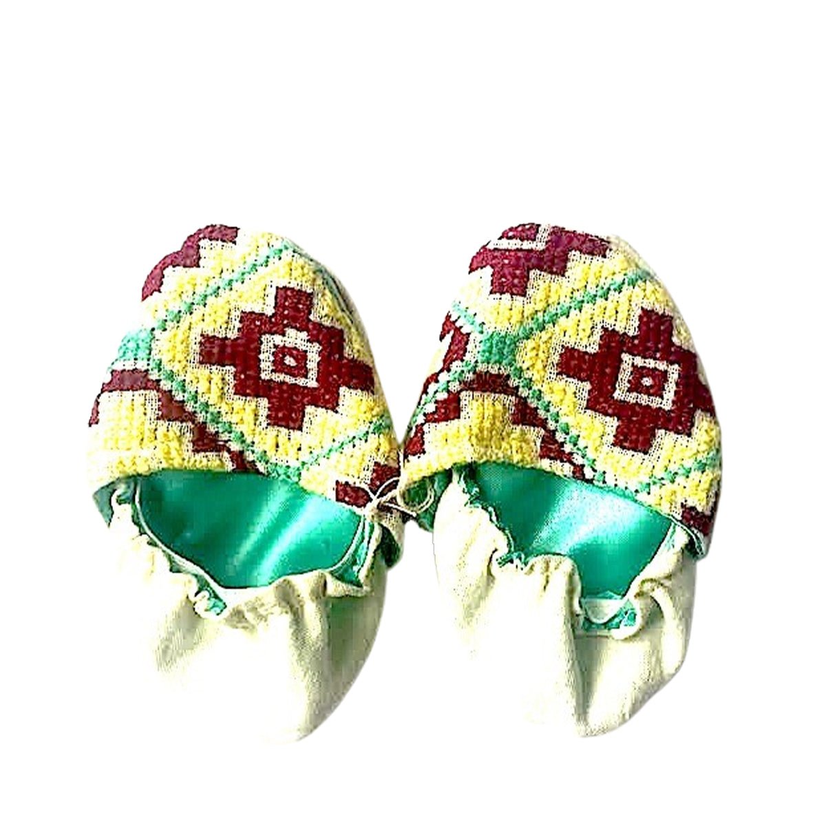 Handmade Embroidered Baby Shoes - Cabbages & Kings