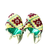 Handmade Embroidered Baby Shoes - Cabbages & Kings