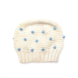 Alpaca Dotted Pom Hat