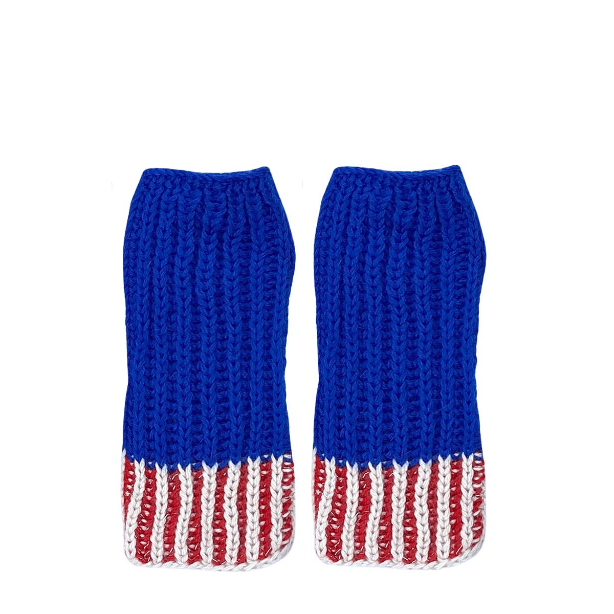 Kids Cable Knit Fingerless Gloves - Cabbages & Kings