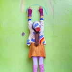 Kids Cable Knit Fingerless Gloves - Cabbages & Kings