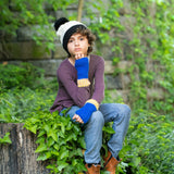 Kids Cable Knit Fingerless Gloves - Cabbages & Kings