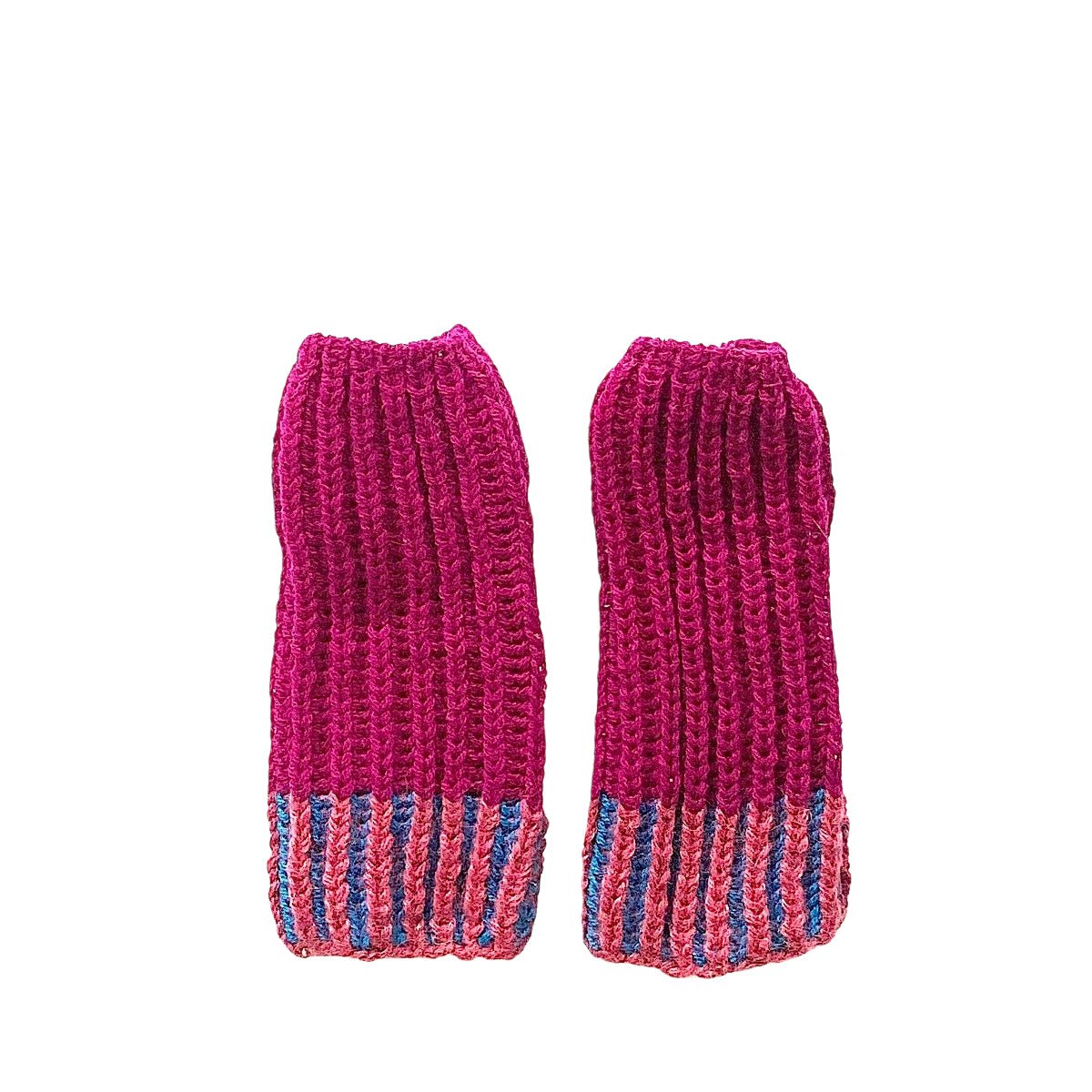 Kids Cable Knit Fingerless Gloves - Cabbages & Kings