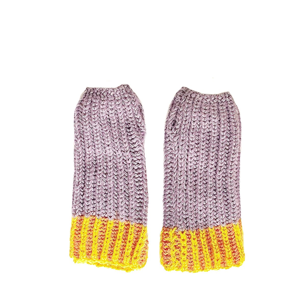 Kids Cable Knit Fingerless Gloves - Cabbages & Kings