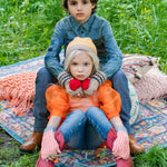 Kids Cable Knit Fingerless Gloves - Cabbages & Kings