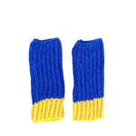 Kids Cable Knit Fingerless Gloves - Cabbages & Kings
