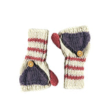 Kids Fingerless Fold-Over Mittens