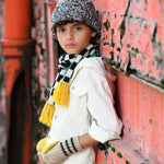 Kids Fingerless Fold - Over Mittens - Cabbages & Kings
