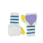 Kids Fingerless Fold - Over Mittens - Cabbages & Kings