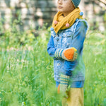 Kids Fingerless Fold - Over Mittens - Cabbages & Kings