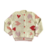 Multi Hearts Cardigan - Cabbages & Kings