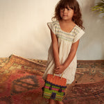 Natural Scalloped Dress - Cabbages & Kings