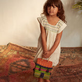 Natural Scalloped Dress - Cabbages & Kings