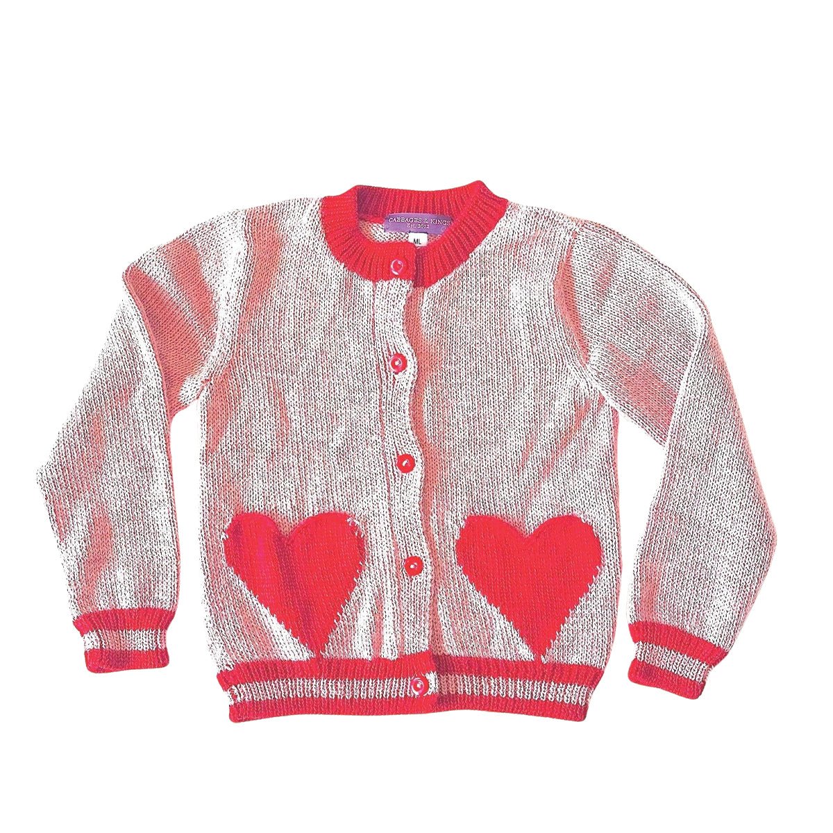 Nuevo Heart Cardigan - Cabbages & Kings