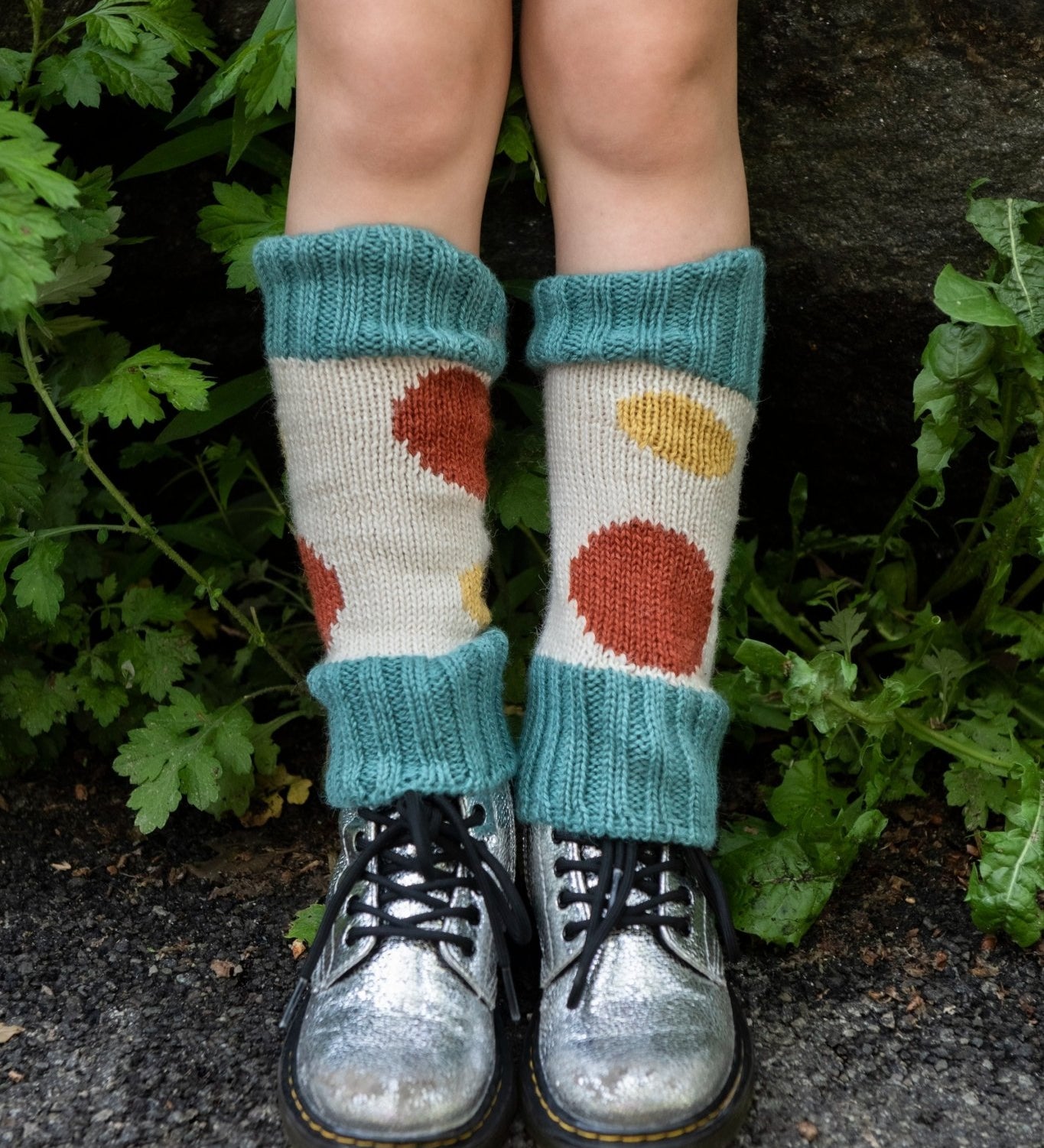 Polka Dot Leg Warmers - Cabbages & Kings