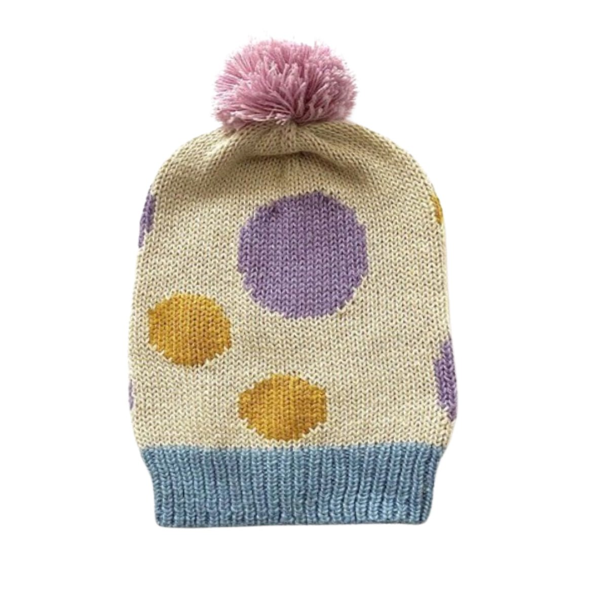 Polka Dot Pom Hat - Cabbages & Kings