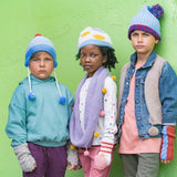 Polka Dot Pom Hat - Cabbages & Kings