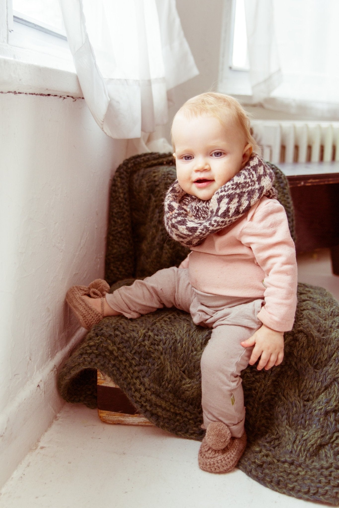 Pom Pom Baby Shoes - Cabbages & Kings
