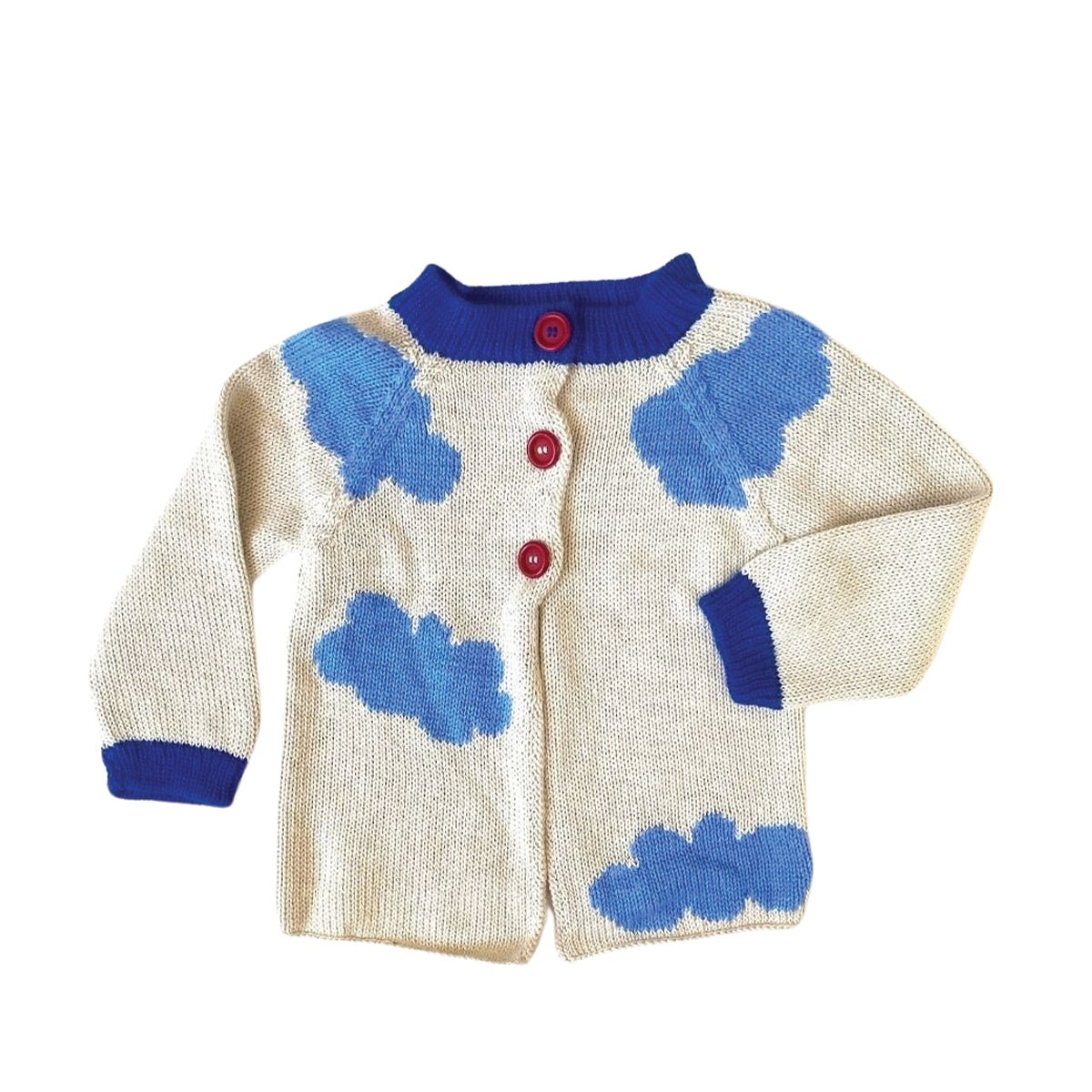 Rainbow Clouds Cardigan - Cabbages & Kings