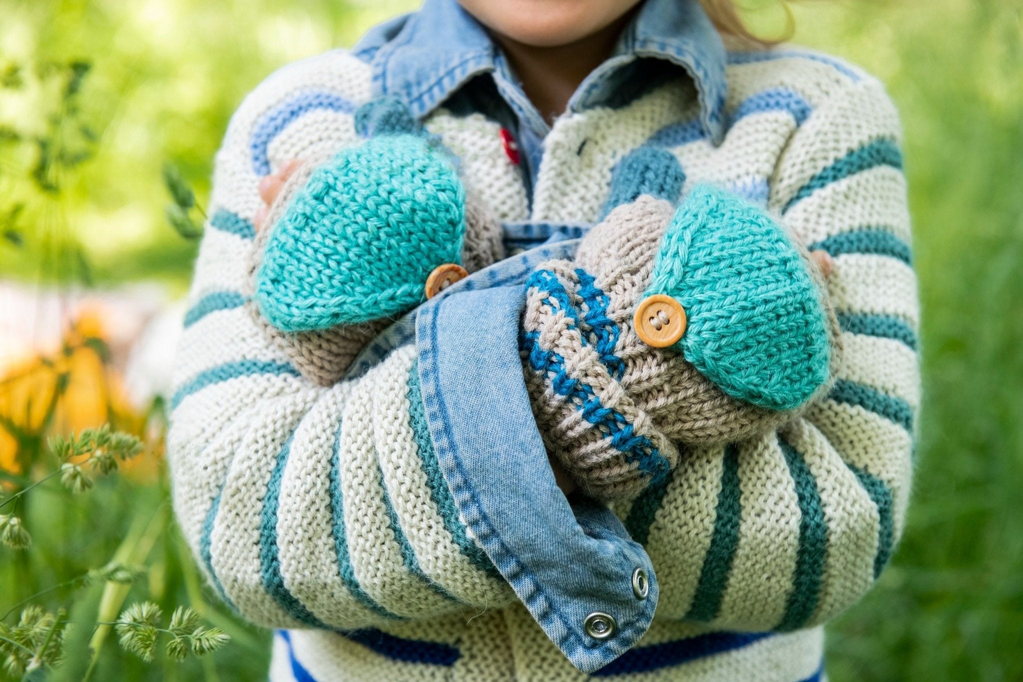 Striped Alpaca Cardigan - Cabbages & Kings