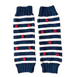 Striped Dot Leg Warmers - Cabbages & Kings
