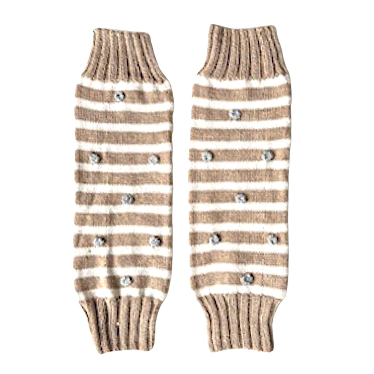 Striped Dot Leg Warmers - Cabbages & Kings
