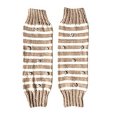 Striped Dot Leg Warmers - Cabbages & Kings