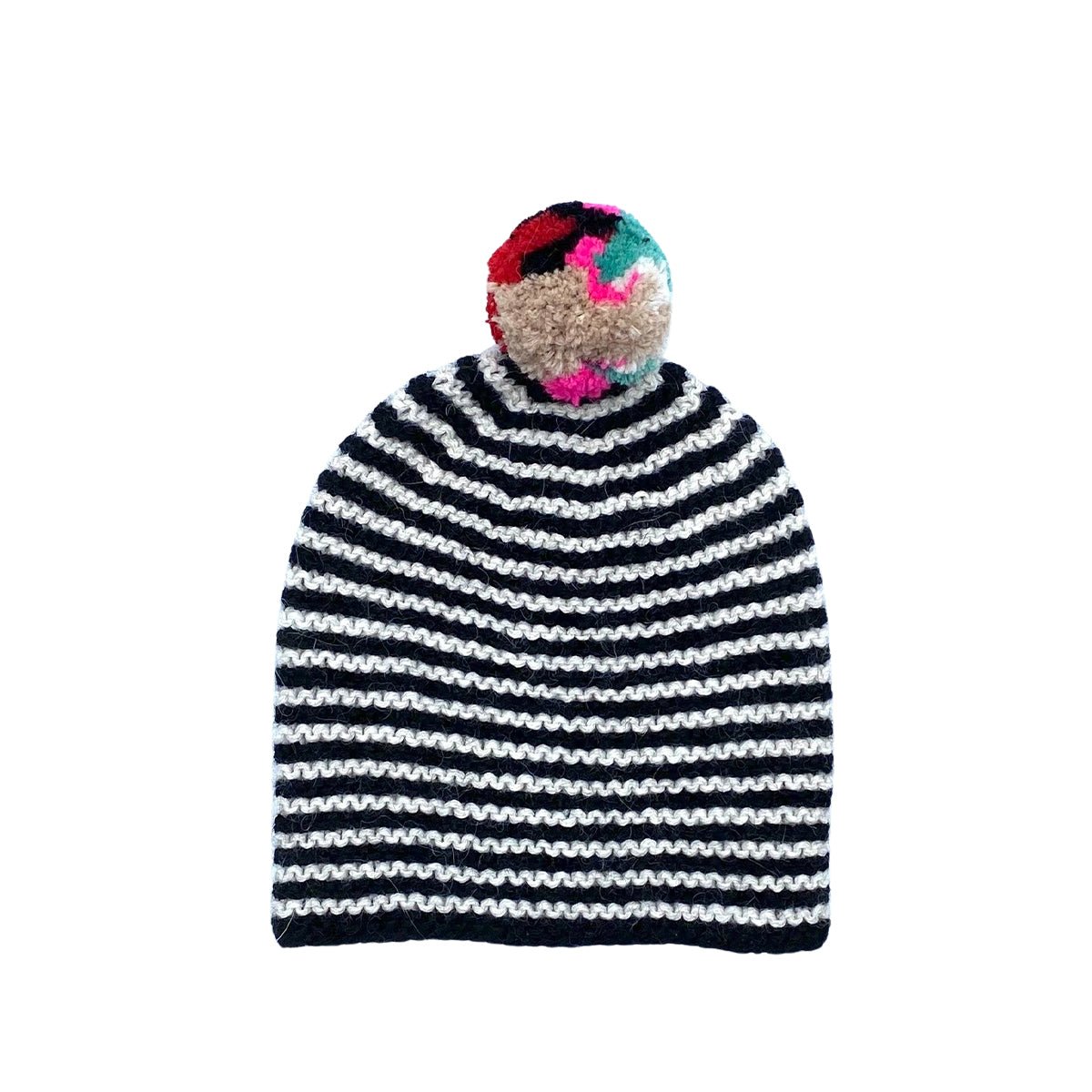 Striped Pom Hat - Cabbages & Kings