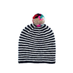 Striped Pom Hat - Cabbages & Kings