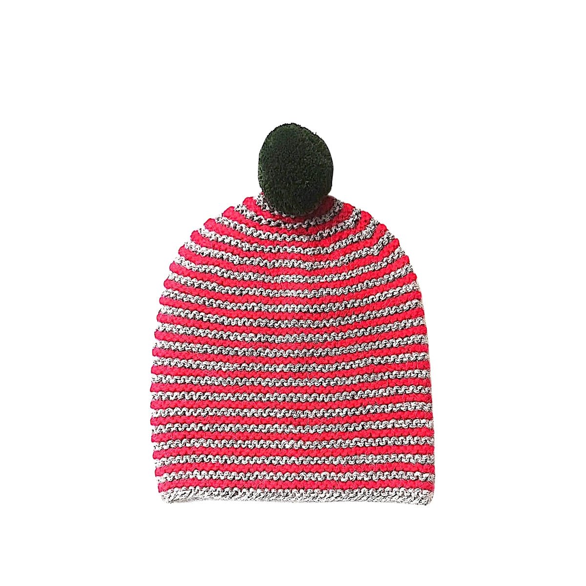 Striped Pom Hat - Cabbages & Kings