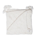 Tassel Hand - Knit Blanket - Cabbages & Kings