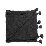 Tassel Hand - Knit Blanket - Cabbages & Kings