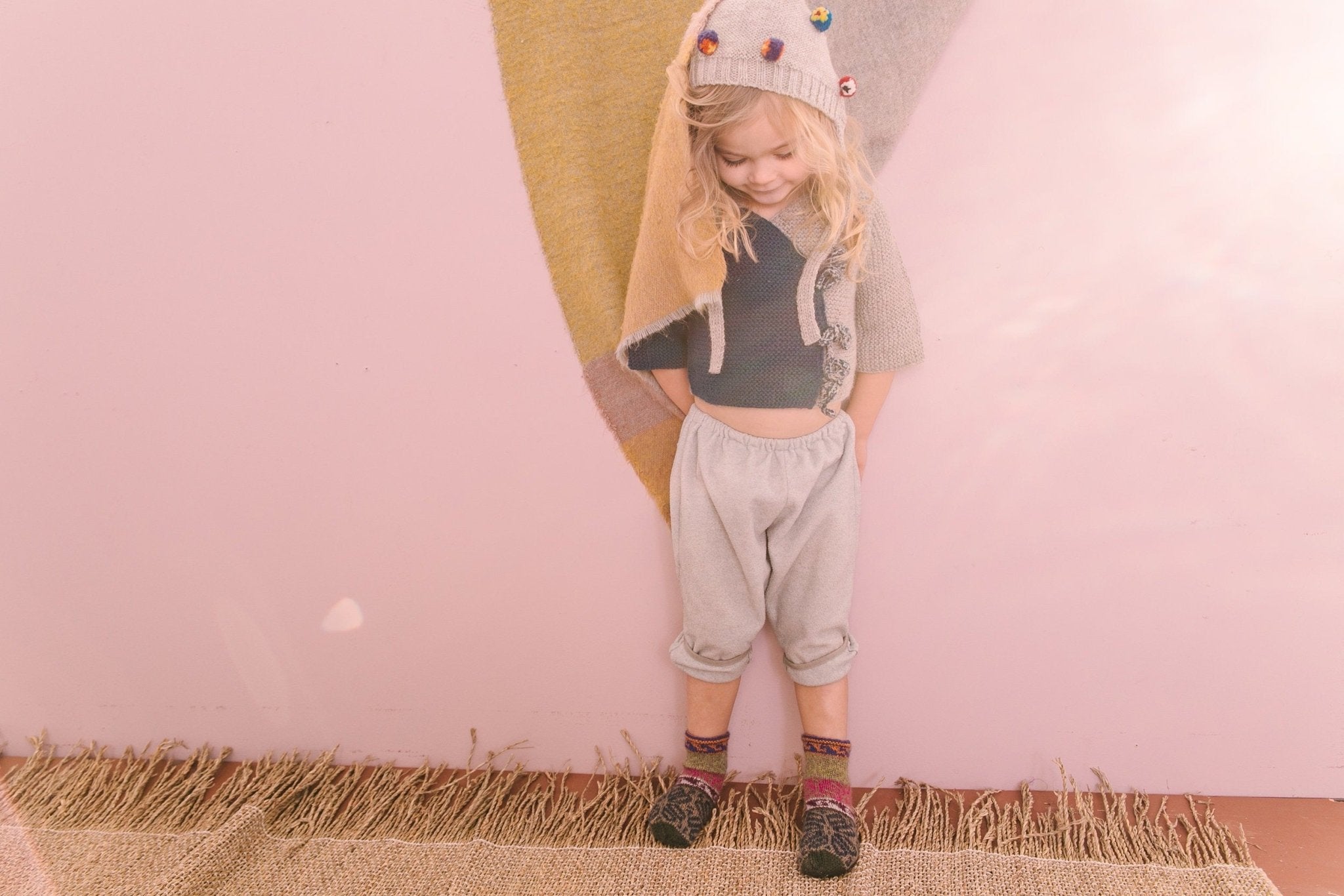 Tie Wrap Color Block Cardigan - Cabbages & Kings