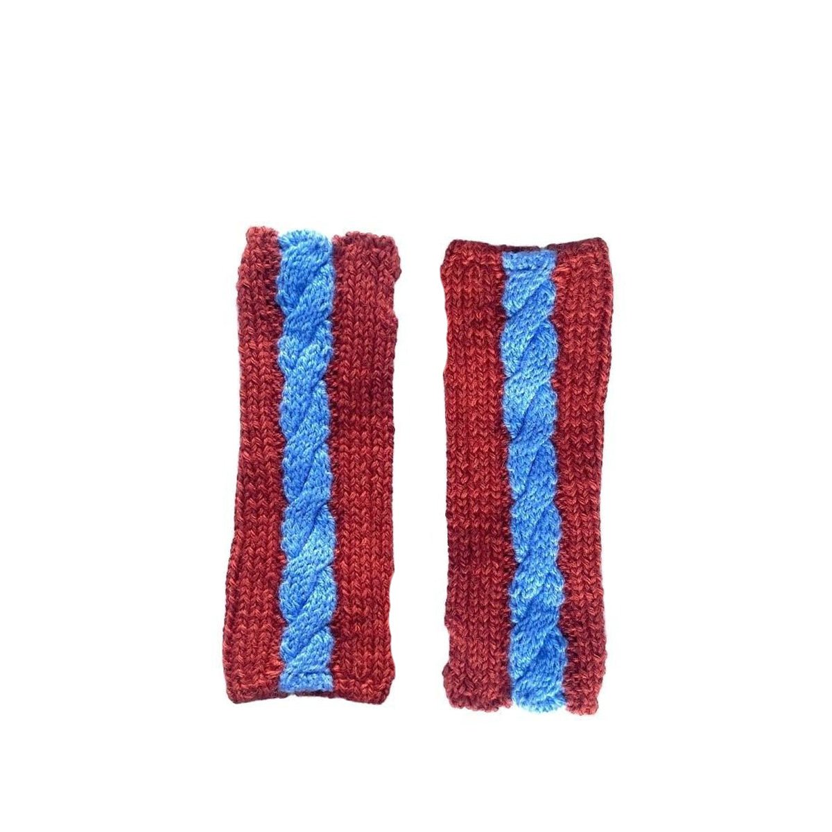 Women & Kids Cable Knit Fingerless Gloves - Cabbages & Kings