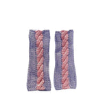 Women & Kids Cable Knit Fingerless Gloves - Cabbages & Kings