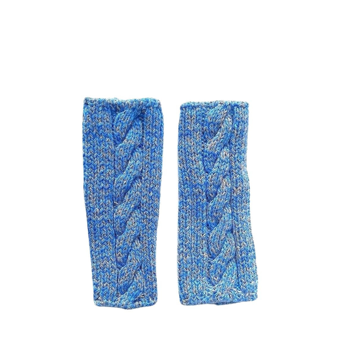Women & Kids Speckled Cable Knit Fingerless Gloves - Cabbages & Kings